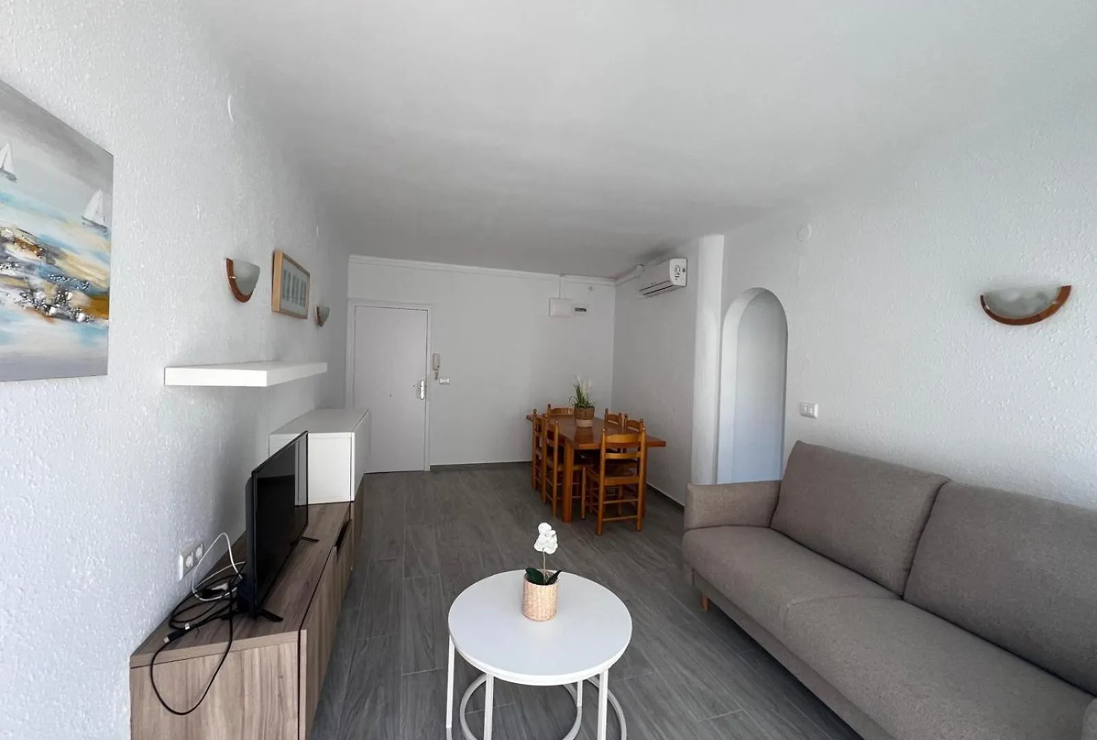 Bonito Apartamento En El Centro De Rosas Av-77 Апартаменты Росас